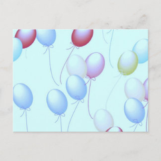 Carte Postale Ballons