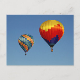 Carte Postale Ballons à air chaud.