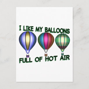 Carte Postale Ballons à air chaud