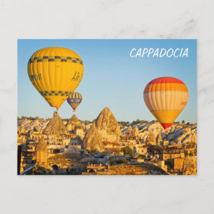 Carte Postale Ballons à air chaud au-dessus de la Cappadoce