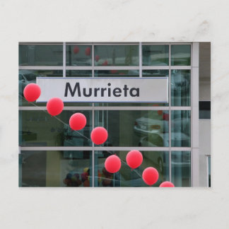 Carte Postale Ballons à une Murrieta, CA, Concessionnaire automo