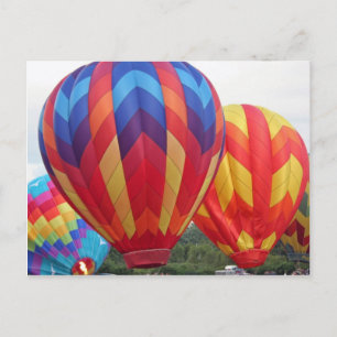 Carte Postale Ballons aux couleurs vives