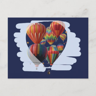 Carte Postale Ballons Dans Un Ballons