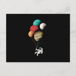 Carte Postale Ballons d'astronaute