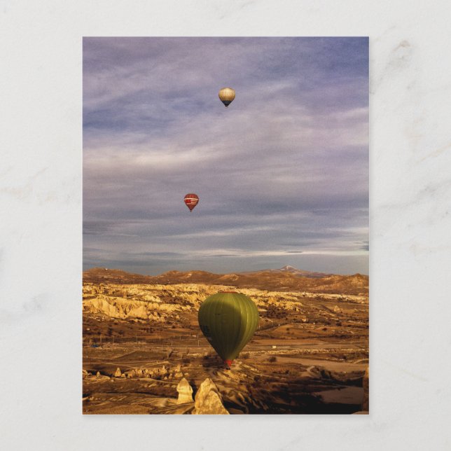 Carte Postale Ballons de Cappadoce (Devant)