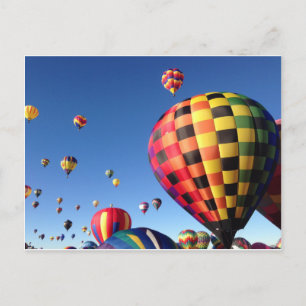 Carte Postale Ballons de l'Ascension de masse