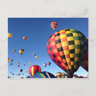 Carte Postale Ballons de l'Ascension de masse