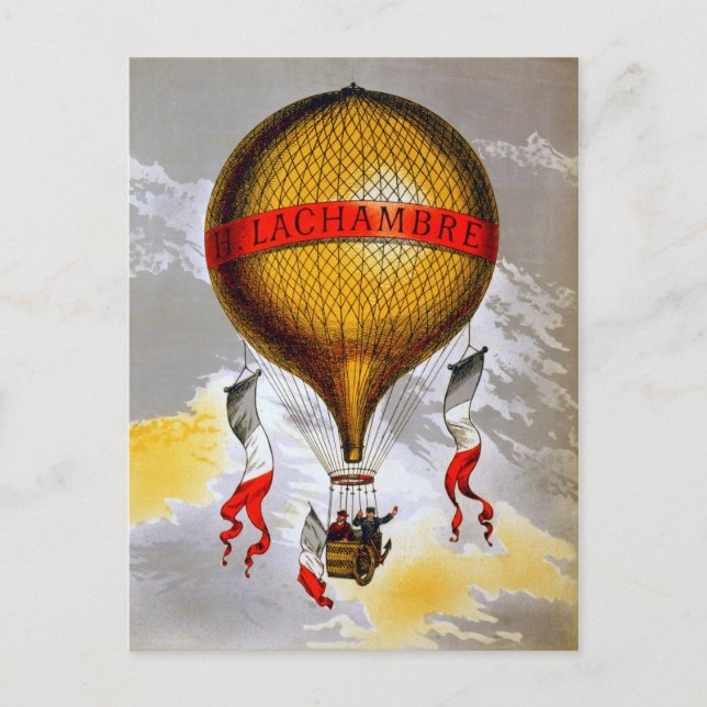 Carte Postale Balloon français (Devant)