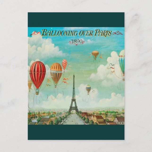 Carte Postale Balloquer Paris (Devant)
