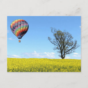 Carte postale Ballotte à air chaud