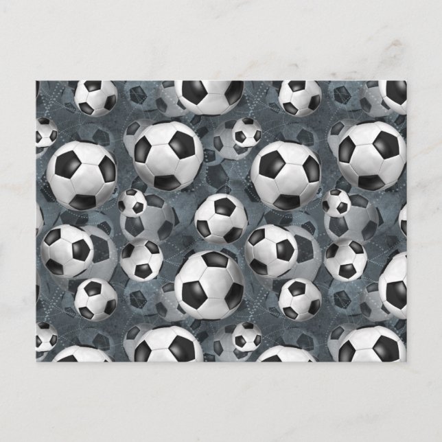Carte Postale Ballz de football ! (Devant)