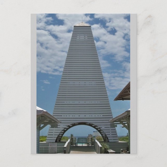 Carte Postale Balnéaire, promenade de Floride (Devant)