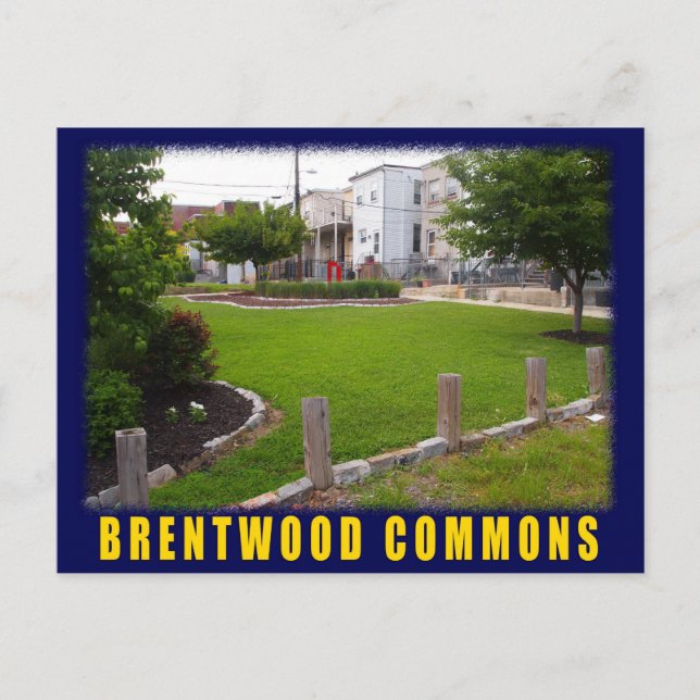 Carte postale Baltimore Green Space Brentwood (Devant)