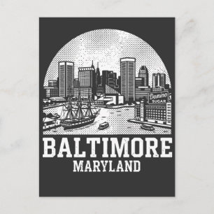 Carte Postale Baltimore Maryland
