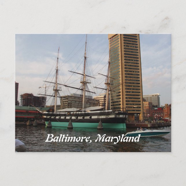 Carte postale Baltimore, Maryland (Devant)