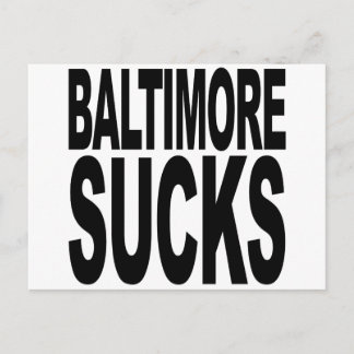 Carte Postale Baltimore Sucks