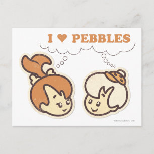 Carte Postale Bam Bam loves PEBBLES™