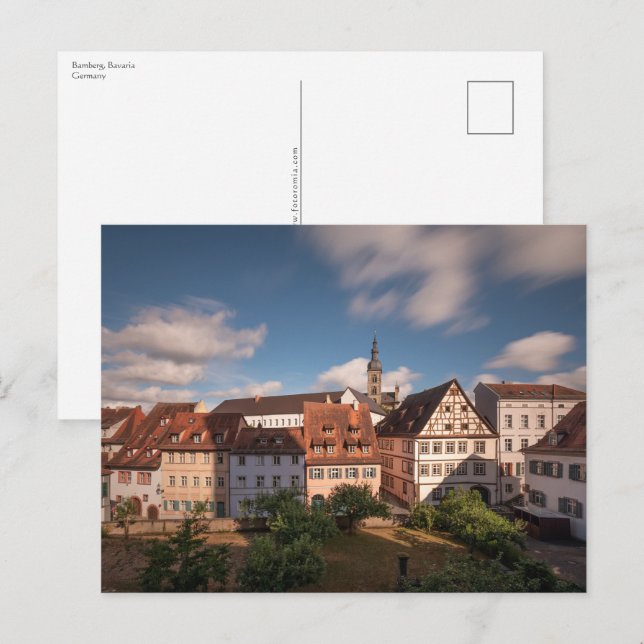 Carte Postale Bamberg Allemagne (Devant / Derrière)