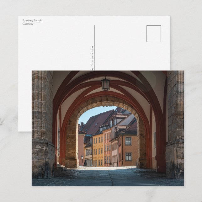 Carte Postale Bamberg Allemagne (Devant / Derrière)