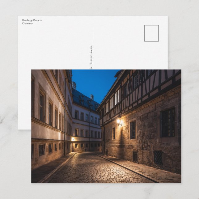 Carte Postale Bamberg Allemagne (Devant / Derrière)