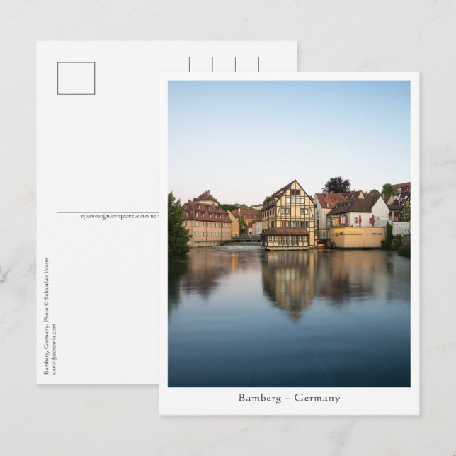 Carte Postale Bamberg Allemagne Photo (Devant / Derrière)