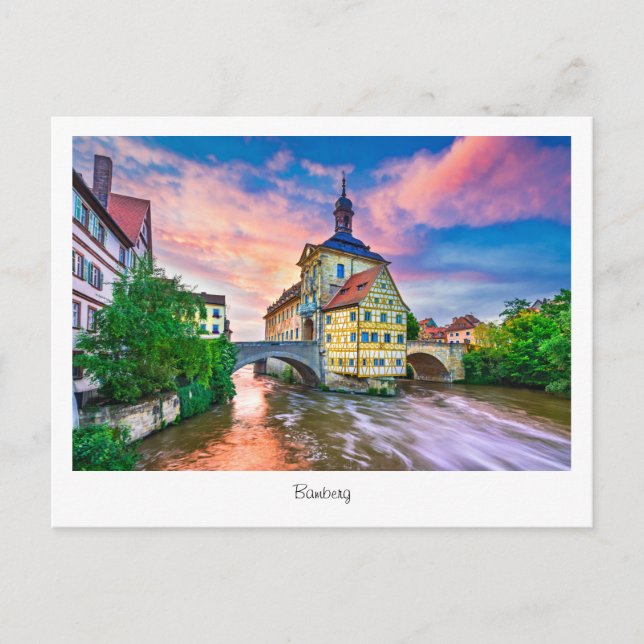 Carte postale Bamberg, Bavière en Allemagne (Devant)