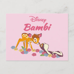 Carte Postale Bambi   Douce comme peut être