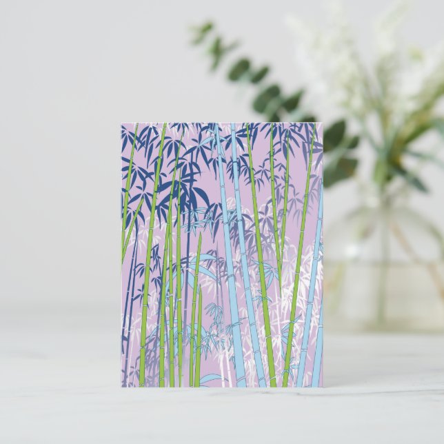 Carte Postale Bambou (Debout devant)