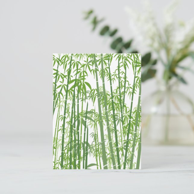 Carte Postale Bambou 7 (Debout devant)