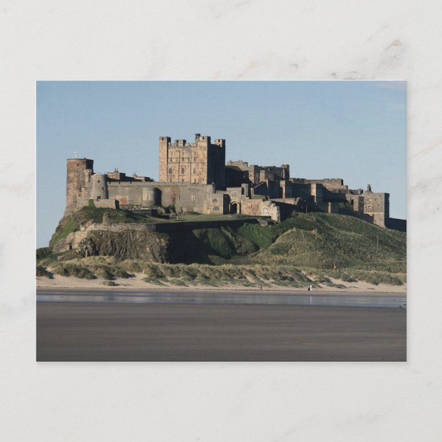 Carte Postale Bamburgh Castle, Northumberland, Angleterre, Royau (Devant)