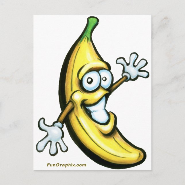 Carte Postale Banane (Devant)