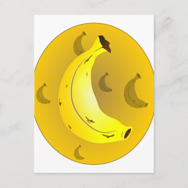 Carte Postale Banane (Devant)