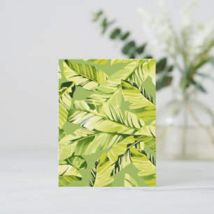 Carte Postale Banane Feuille 5