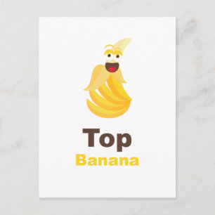 Carte Postale Banane supérieure