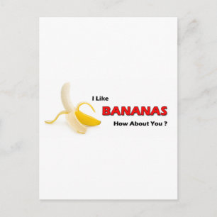 Carte Postale Bananes