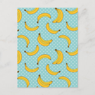 Carte Postale Bananes Et Points Polk