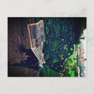 Carte Postale Banc de parc