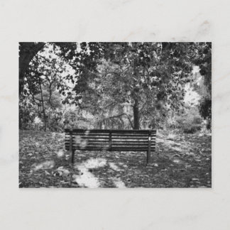 Carte Postale Banc public