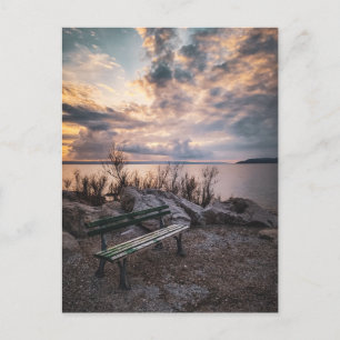 Carte Postale Banc vide