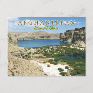 Carte Postale Band-e Amir, Afghanistan