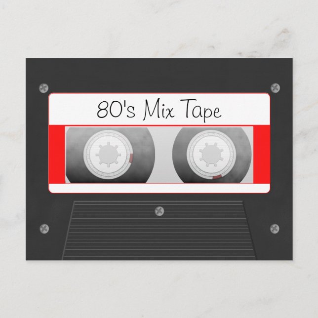 Carte Postale Bande Cassette (Devant)