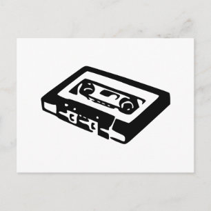 Carte Postale Bande Cassette
