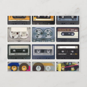 Carte postale Bande de cassette