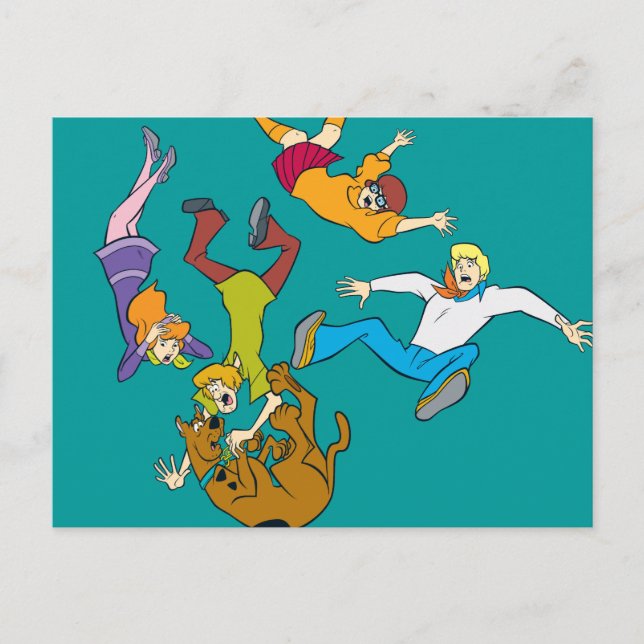 Carte Postale Bande entière 17 Mystery Inc (Devant)