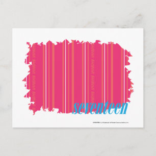 Carte Postale Bandes minces Magenta 2