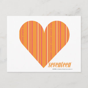 Carte Postale Bandes minces Orange 3