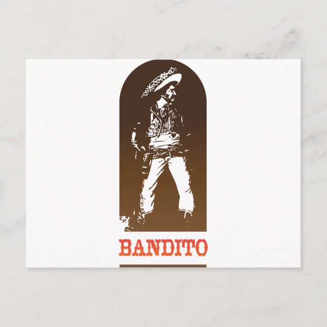 Carte Postale bandito (Devant)
