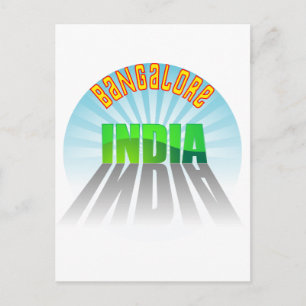 Carte Postale Bangalore