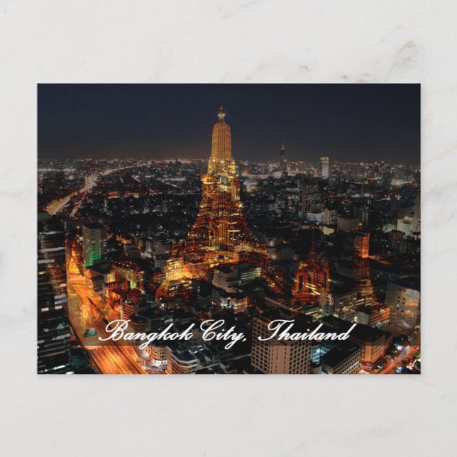 Carte postale Bangkok (Devant)