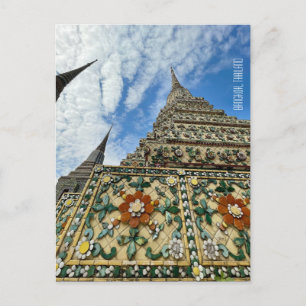 Carte Postale bangkok thailand stupas wat pho